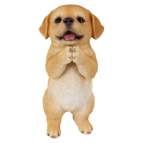 8.5" Praying Labrador Puppy Outdoor Garden Statue