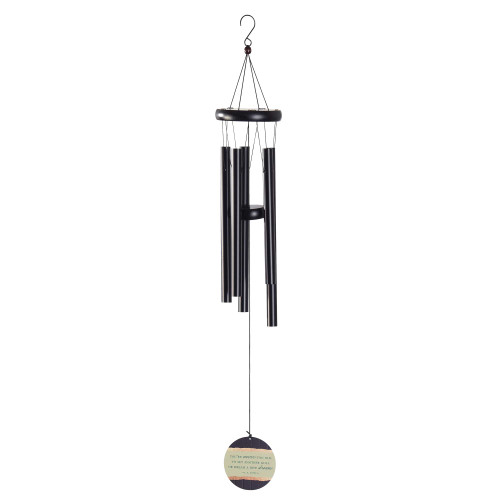 35" Black and Green You're Never Too Old Retirement Outdoor Windchime