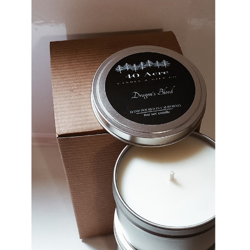 Set of 3 Earth Scented Soy Wax Candles 6"