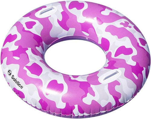 Camo Print Inflatable Swim Ring Pool Float 48"