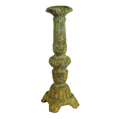 Terracotta Tabletop Candle Holder - 21"
