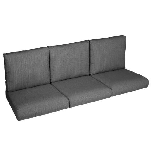 6-Piece Deep Seating Outdoor Sofa Cushion Set - 22.5" - Gray