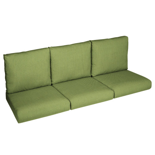 6-Piece Outdoor Patio Deep Seating Sofa Cushion Set - 23.5" - Green