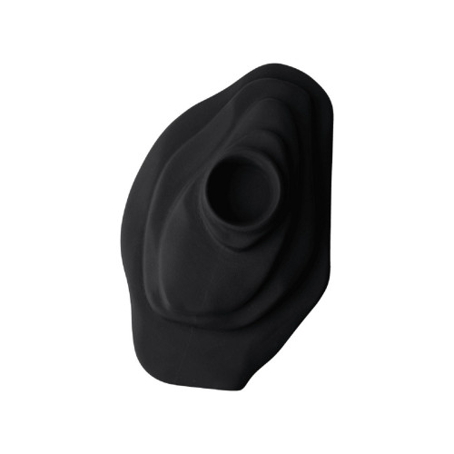 Dune Ceramic Votive Candle Holder - 10.25" - Black