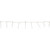 Set of 40 Warm White LED Fairy Christmas Lights 6'