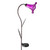 45.25" Transparent Purple Lily Lighted Solar Powered Outdoor Lawn Stake