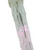 Set of 5 Color Changing Cascading Icicle Christmas Light Tubes - 13 ft Clear Wire