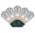 20-Count Clear Mini Edison Christmas Light Set, 12.6ft Green Wire