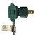 140ct Blue Everglow Chasing Mini Christmas Lights - 48ft, Green Wire