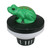 7.5-Inch Green and Black Frog Floating Swimming Pool Chlorine Dispenser