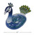 4.75' Purple Inflatable Peacock Swimming Pool Float