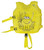 13.25" Yellow Hungry Frog Intermediate Swim Vest - Ages 1 - 3