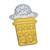 Enjoy Summer Fun with a 72" Inflatable Ice Cream Cone Pool Lounge Raft