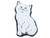 Purrfectly Relaxing: Inflatable Black and White Kitty Swimming Pool Lounger, 79-Inch for Cat Lovers