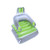 Inflatable Swimming Pool Folding Lounge Chair Float - 74" - Green