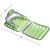 Inflatable Swimming Pool Folding Lounge Chair Float - 74" - Green