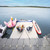Inflatable Private Solstice Drop Stitch Lake Dock Raft - 10'