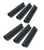 Keep Your Pool Cover Secure with a Set of 6 Black HydroTools Winter Cover Clips - 6-Inches