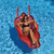 58" Inflatable Red Lobster Swimming Pool Floating Lounge Raft