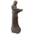 23.5" Bronze St. Francis of Assisi Religious Bird Feeder Outdoor Garden Statue