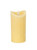 7" Pre-Lit Ivory Dripping Wax Flameless LED Pillar Candle
