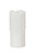 7" Simplux White Flameless LED Lighted Wax Pillar Candle with Moving Flame