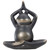 12" Yoga Frog in Prayer Position Garden Statue: Zen Décor for Your Outdoor Space