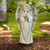 Add Elegance to Your Garden with a 20.5" White Standing Angel Statue