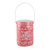 Rose Pink Cut-Out Votive Candle Lantern 7.5”