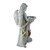 23" Joseph's Studio Angel Outdoor Garden Statue with Solar Powered Bird Bath