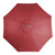 9ft Outdoor Patio Market Umbrella with Hand Crank and Tilt, Burgundy