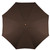 8.5ft Outdoor Patio Market Umbrella with Wooden Pole, Brown