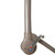 10ft Offset Outdoor Patio Umbrella with Hand Crank, Beige