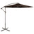 10ft Offset Outdoor Patio Umbrella with Hand Crank - Stay Cool in Style