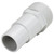 4" White Swimming Pool or Spa Threaded Hose Adapter