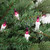 50-Count Purple Mini Christmas Light Set, 10ft White Wire