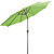 9ft Outdoor Patio Market Umbrella with Hand Crank and Tilt, Lime Green