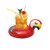 10" Inflatable Parrot Swimming Pool Floating Drink Holder