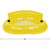 43" Yellow Bubble Seat Inflatable Swimming Pool Float