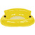 Relax in Style with a Sturdy 43" Yellow Bubble Seat Inflatable Pool Float with Mesh Bottom and Safety Handles