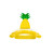 Summer Fun with 60" Inflatable Pineapple Pool Sling Chair Float - Relax in Style!