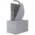 20" Gray Modern Style Rainfall Outdoor Water Fountain