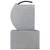 Modern Style Rainfall Outdoor Water Fountain - 20" - Gray