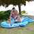Inflatable Childrens Whale Shaped Interactive Play Pool - 6.75' - Blue and White