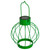 6.5" Green Outdoor Hanging LED Solar Lantern - Vintage meets Modern Lighting