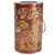 8" Bronze Foliage Outdoor Solar Lantern with Handle
