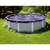 15' Black Deluxe Above Ground Closing Swimming Pool Leaf Net Cover