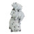 10.5” Weathered Gray Stacked Pig Statue