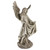 Standing Angel Outdoor Garden Bird Bath or Feeder Statue - 23.25"