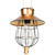 9" Bronze Outdoor Hanging Solar Lantern with Handle